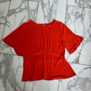 Banana Republic Red Dress Top